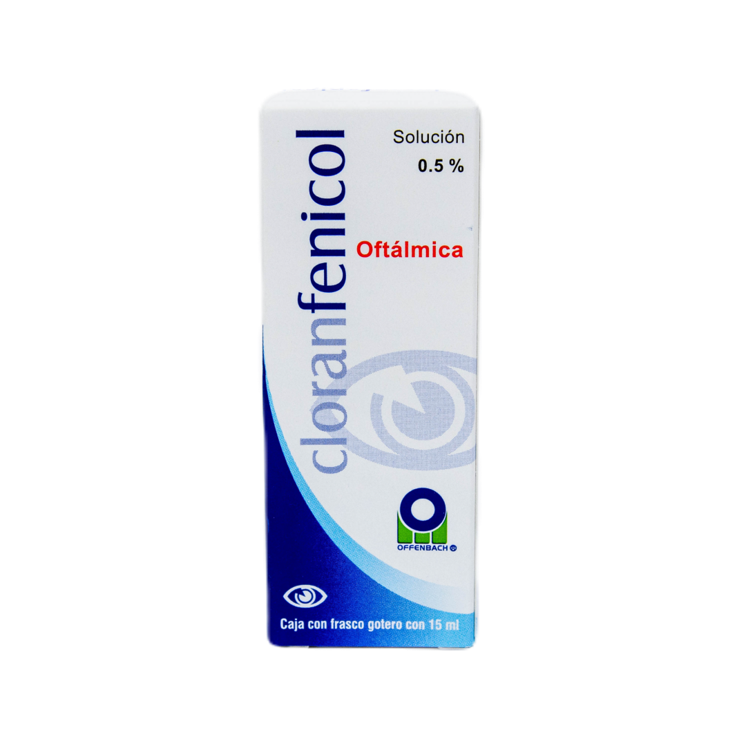 CLORANFENICOL SOL. Oftálmica 0.5% Fco. Gotero 15 ML.