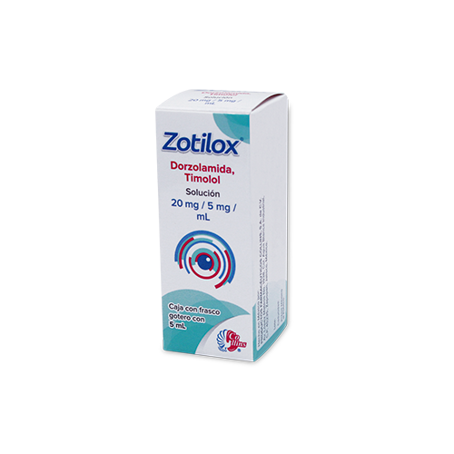 ZOTILOX SOL. Oftálmica Fco. Gotero 5 ML. 20-5 MG/1 ML.