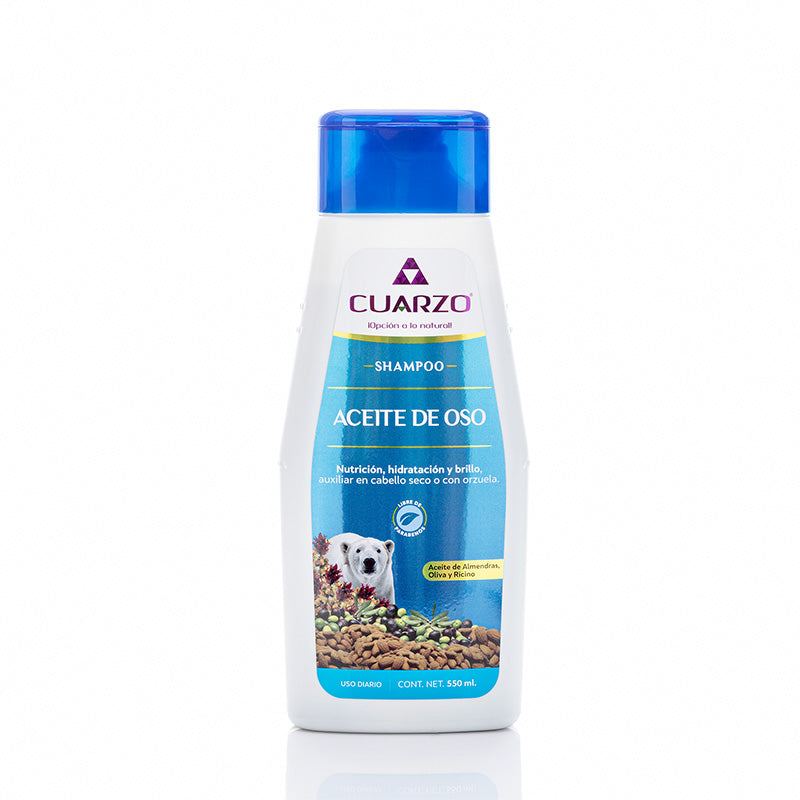 SHAMPOO ACEITE de OSO (Cuarzo) 550 ML.