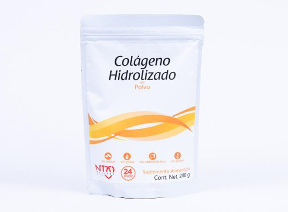 COLÁGENO HIDROLIZADO (Wellness) POLVO Bolsa c/240 G.