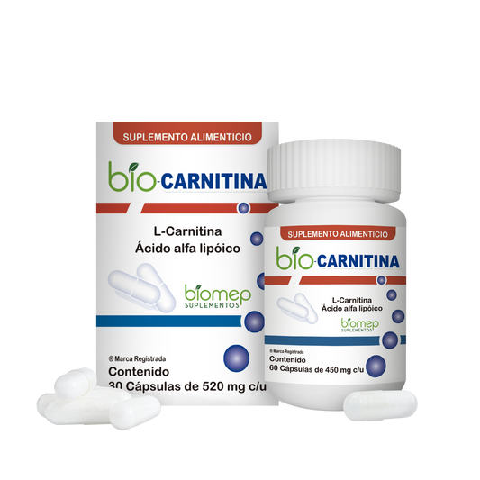 BIO-CARNITINA c/30 CAPS. 520 MG.