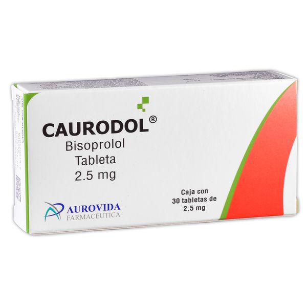 CAURODOL c/30 TABS. 2.5 MG.