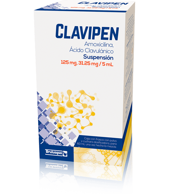 CLAVIPEN SUSP. Fco. 60 ML. 125-31.25 MG/5 ML.