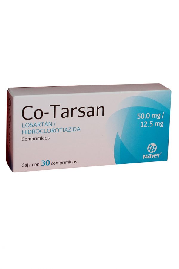 CO-TARSAN c/30 COMPS. 50/12.5 MG.