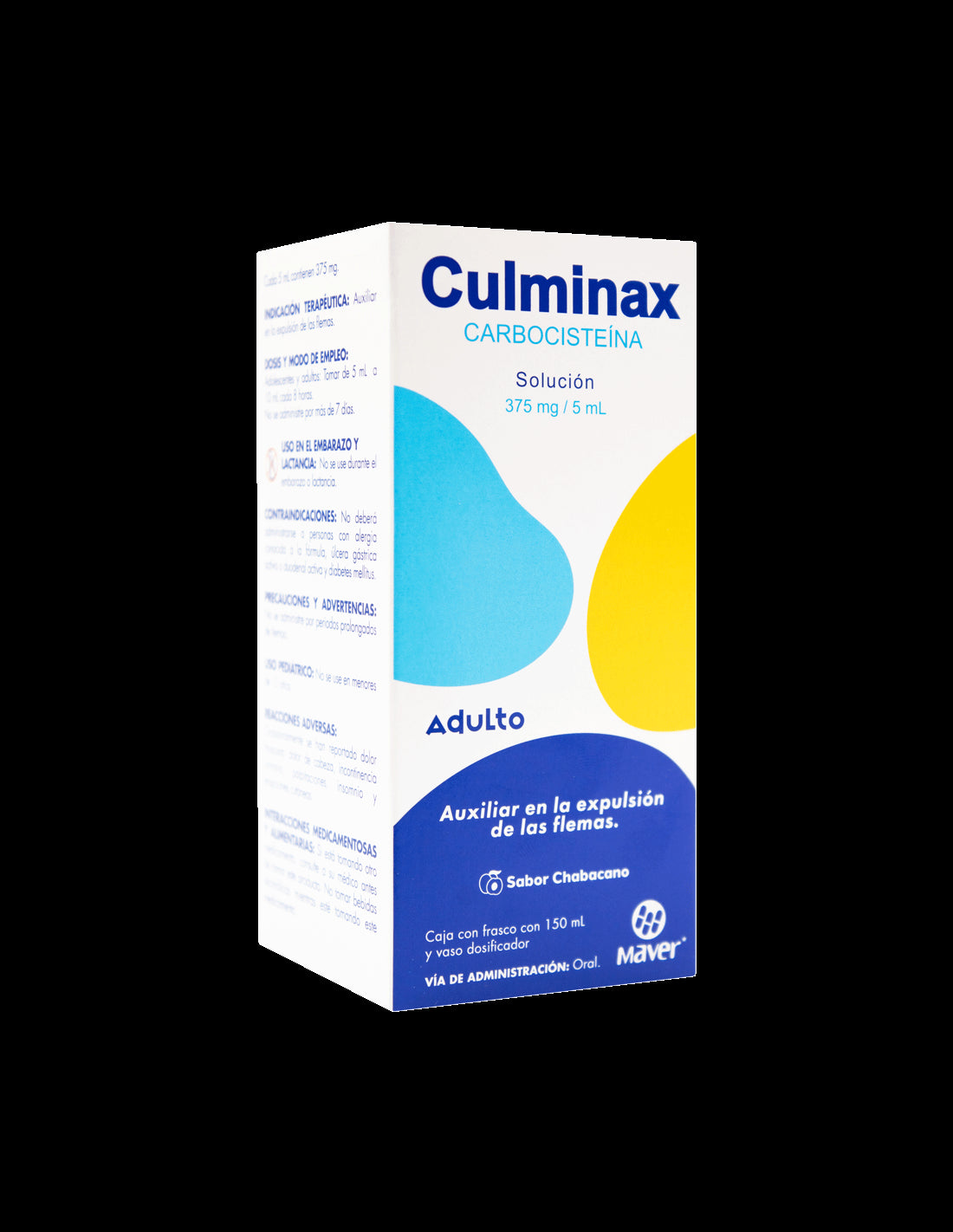 CULMINAX SOLUCIÓN Adulto Fco. 150 ML. 375 MG/5 ML.