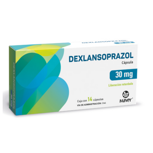 DEXLANSOPRAZOL (Maver) c/14 CAPS. L.R. 30 MG.