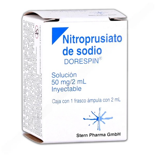 DORESPIN Sol. Iny. c/1 FCO. AMP. 50 MG/2 ML.