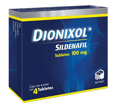 DIONIXOL c/4 TABS. 100 MG.