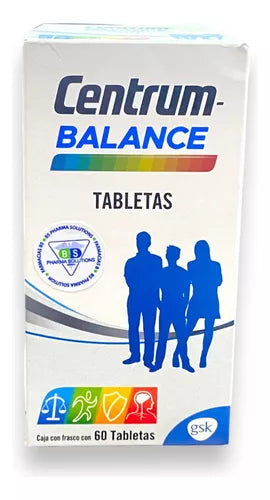 CENTRUM BALANCE c/60 TABLETAS.