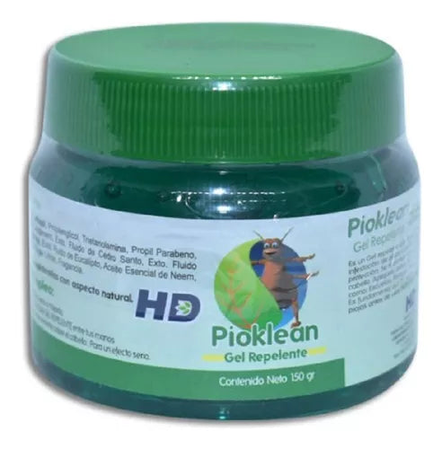 PIOKLEAN GEL Repelente p/CABELLO 150 G.