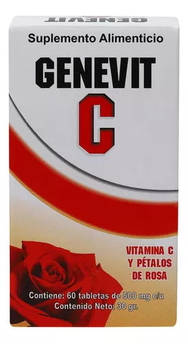 GENEVIT C c/60 TABS. 500 MG.