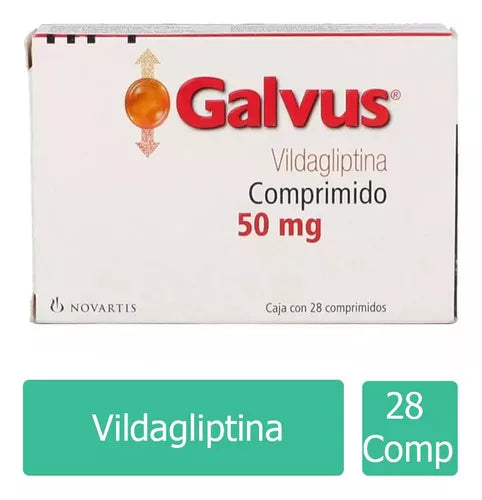 GALVUS c/28 COMPS. 50 MG.