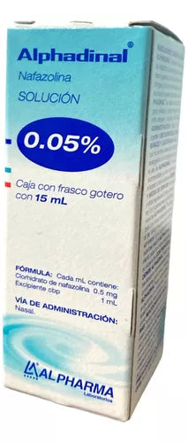 ALPHADINAL 0.05% SOL. NASAL Fco. Gotero 15 ML.