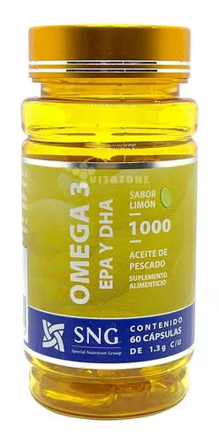 OMEGA-3 EPA y DHA 1000 (SNG) c/60 CAPS. 1.3 G.