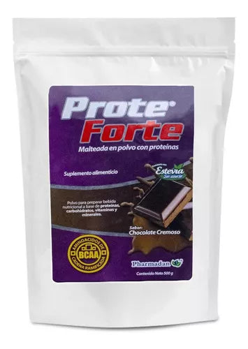 PROTE FORTE POLVO Sabor Chocolate Bolsa c/400 G.