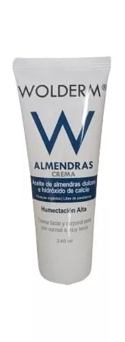 WOLDERM CREMA de ALMENDRAS DULCES Tubo c/100 ML.