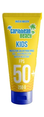 BLOQUEADOR SOLAR (C. Beach) Niños FPS 50+ Crema TUBO c/250 G.