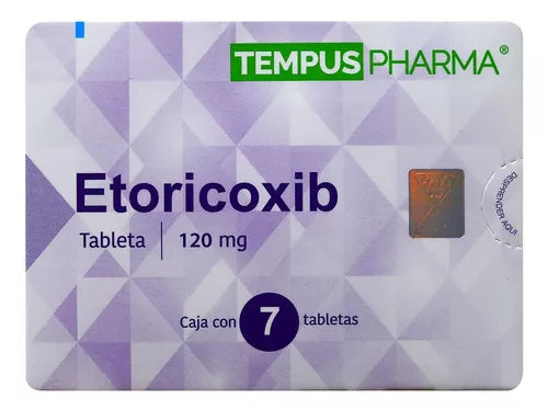 ETORICOXIB (TempusPharma) c/7 TABS. 120 MG.