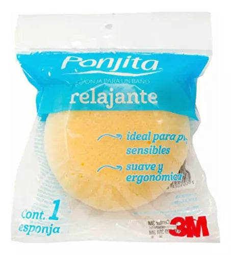 PONJITA Esponja para un baño RELAJANTE Bolsa c/1 Pza.