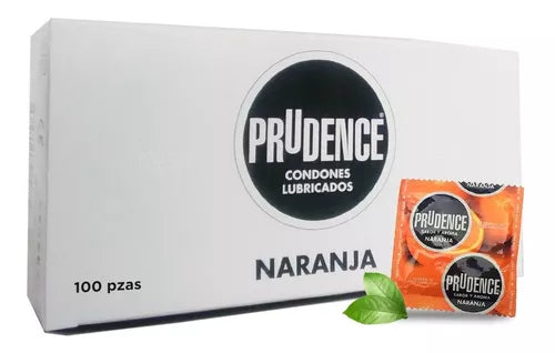 PRUDENCE Sabor y Aroma TUTIFRUTI Cja. c/100 CONDONES.