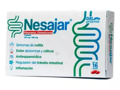 NESAJAR c/16 CAPS. 100/300 MG. (3 Pack).