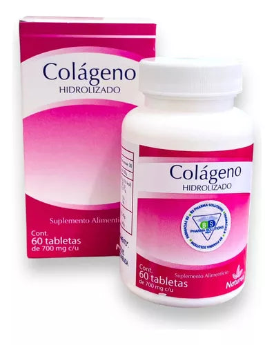 COLAGENO HIDROLIZADO c/60 TABS. 700 MG.