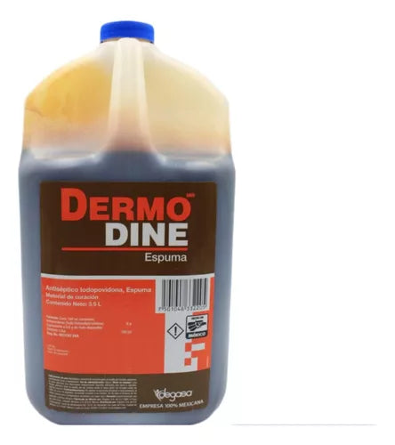 DERMODINE Solución Antiséptica Espuma Env. 3.5 L. 8 G/100 ML.