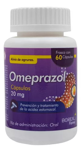 OMEPRAZOL (Boreal Farma) c/60 CAPS. 20 MG.