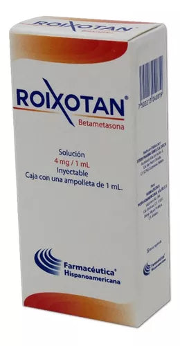 ROIXOTAN Sol. Iny. c/1 AMPTA. 4 MG/1 ML.