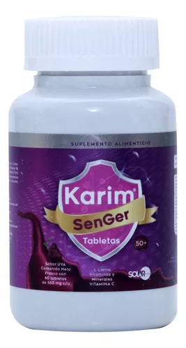 KARIM SENGER 50+ c/60 TABS. 550 MG.