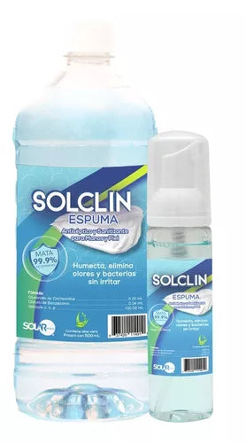 SOLCLIN-CB JabÛn lÌquido antisÈptico p/Manos al 1% Fco. 120 ML.