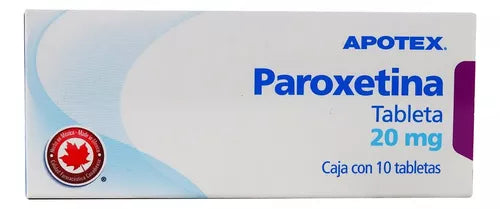 PAROXETINA (Apotex) c/10 TABS. 20 MG. (2 Pack)