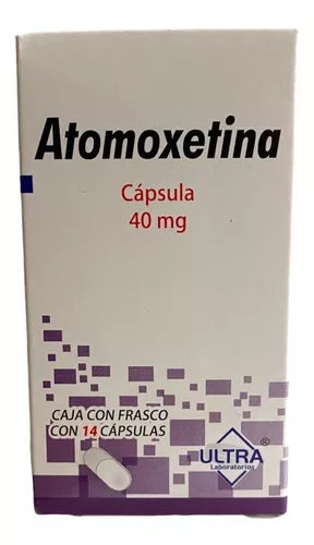 ATOMOXETINA (Ultra) c/14 CAPS. 40 MG.