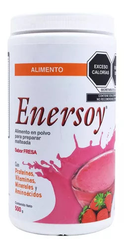 ENERSOY Sabor Fresa POLVO Bote c/500 G.