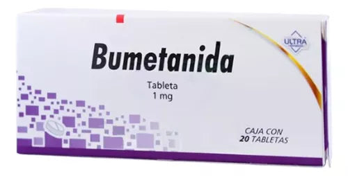 BUMETANIDA (Ultra) c/20 TABS. 1 MG.