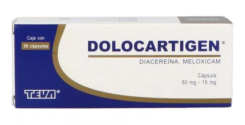 DOLOCARTIGEN c/30 CAPS. 50/15 MG.