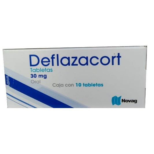 DEFLAZACORT (Novag) c/10 TABS. 30 MG.