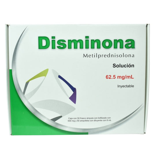 DISMINONA Sol. Iny. c/1 FCO. AMP. 500 MG/8 ML. (62.5 MG/1 ML.)