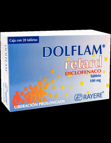 DOLFLAM Retard c/20 GRAG. L.P. 100 MG.