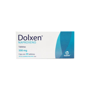 DOLXEN c/10 TABS. 500 MG.