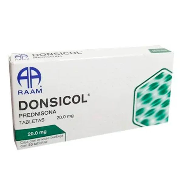 DONSICOL c/30 TABS. 20 MG.