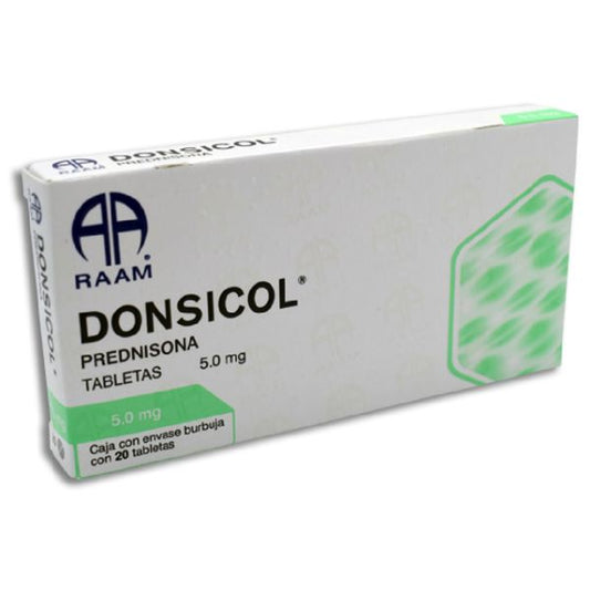 DONSICOL c/20 TABS. 5 MG.