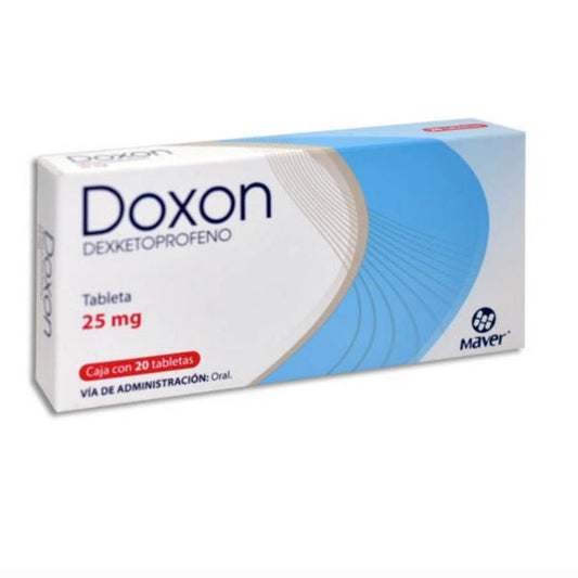 DOXON c/20 TABS. 25 MG.