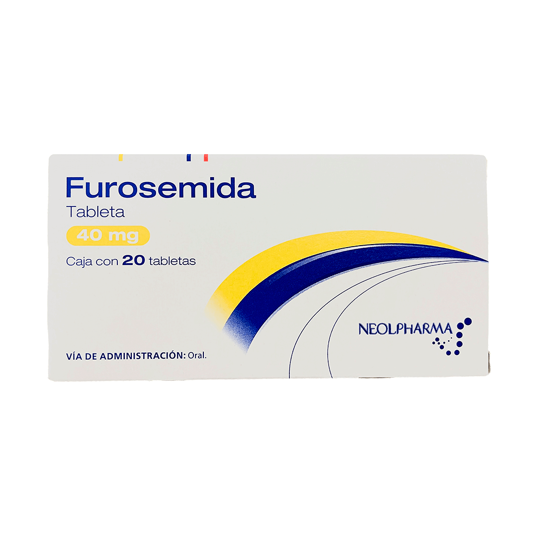 FUROSEMIDA (Neolpharma) c/20 TABS. 40 MG.