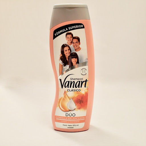 SHAMPOO VANART CLÁSICO DÚO Fco. c/370 ML.