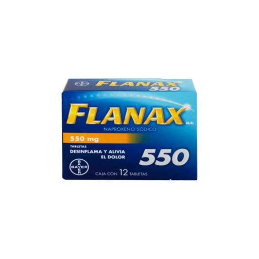 FLANAX c/12 TABS. 550 MG.