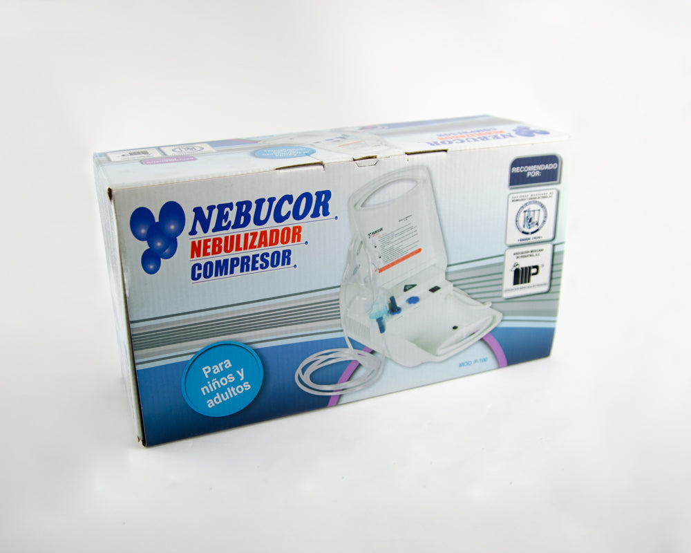 NEBULIZADOR de COMPRESOR (Nebucor) Mod. P-100 c/1 Pza.