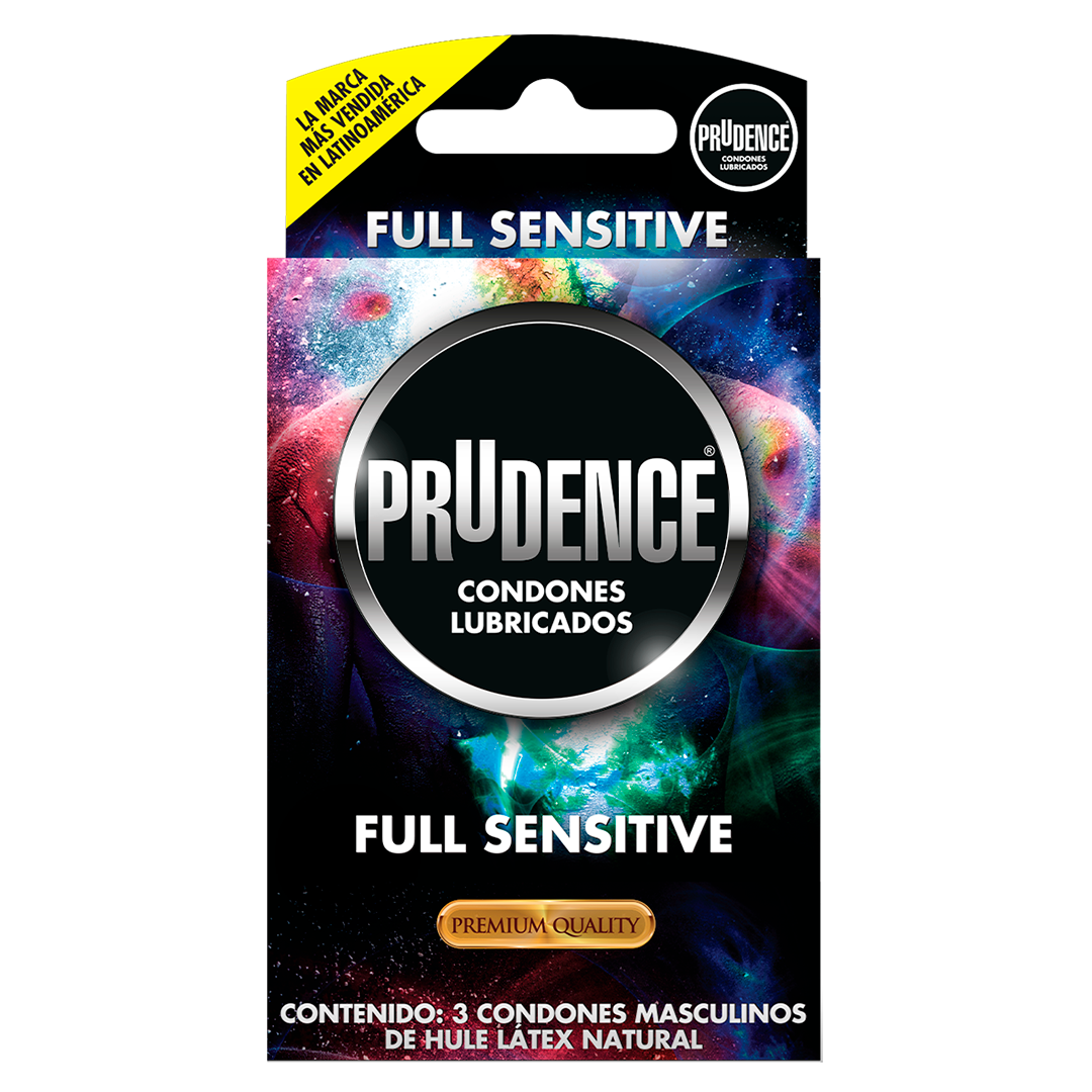 PRUDENCE FULL SENSITIVE Caja c/3 CONDONES.