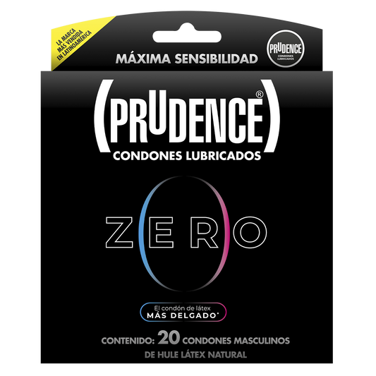 PRUDENCE ZERO Caja c/20 CONDONES.