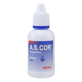 A.S. COR SOL. Fco. Gotero 24 ML. 1 G/100 ML.